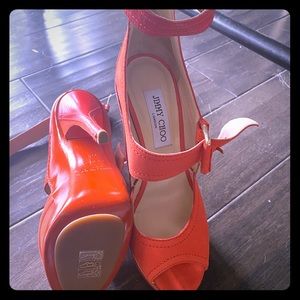 Jimmy Choo. 37 1/2. Brand New